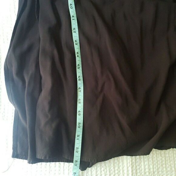 Faded Glory Maxi Tank Dress Black Long Sleeveless Boho Simple Womens Size M 8-10 - Picture 9 of 11